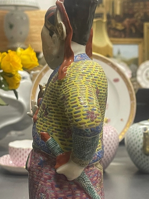 古玩陶瓷人物塑像真品鑒賞圖