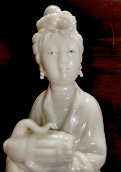 古玩陶瓷創匯 德化窯觀音真品鑒賞圖
