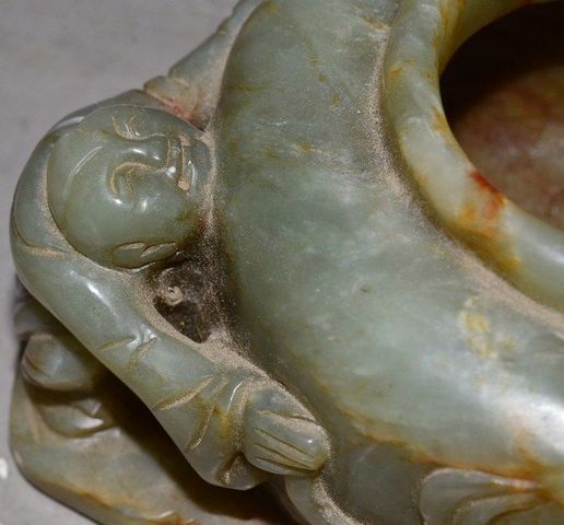 古玩玉器和田玉雕“水丞”真品鑒賞圖