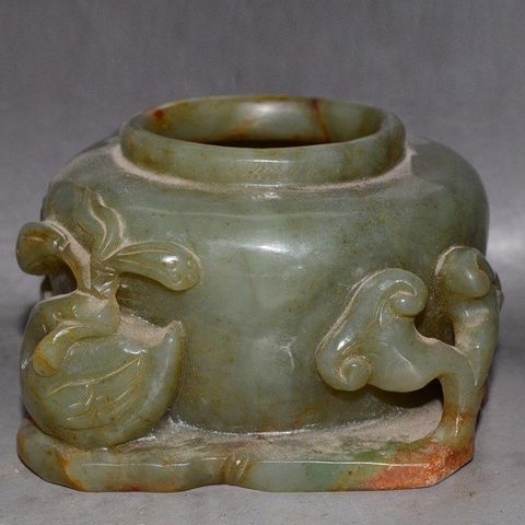 古玩玉器和田玉雕“水丞”真品鑒賞圖