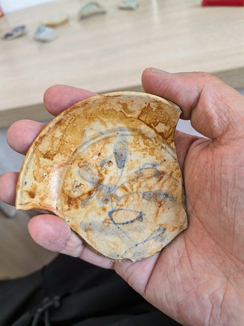 古玩陶瓷明晚青花花卉紋標本拍賣，當前價格680元