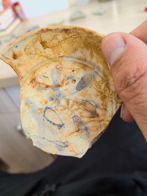 古玩陶瓷明晚青花花卉紋標本拍賣，當前價格680元