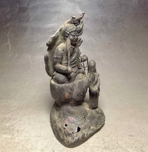 古玩銅器銅佛像真品鑒賞圖