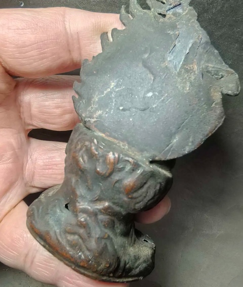 古玩銅器銅佛像真品鑒賞圖