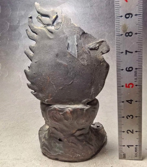 古玩銅器銅佛像真品鑒賞圖