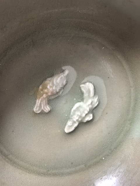 古玩陶瓷宋.龍泉青瓷雙魚洗拍賣,當前價格3980元