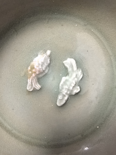 古玩陶瓷宋.龍泉青瓷雙魚洗拍賣,當前價格3980元