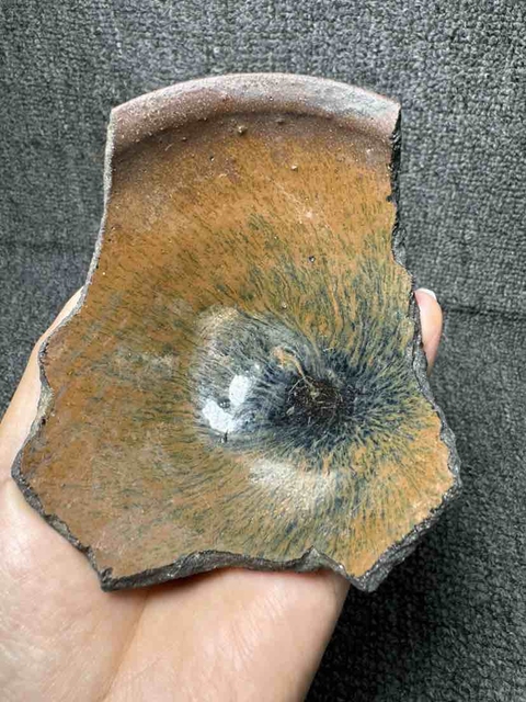 古玩陶瓷建窯兔毫盞標本真品鑒賞圖