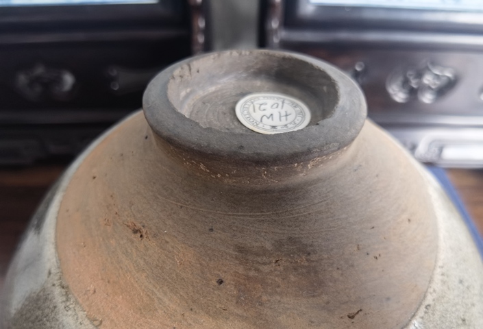 古玩陶瓷鈞窯碗真品鑒賞圖