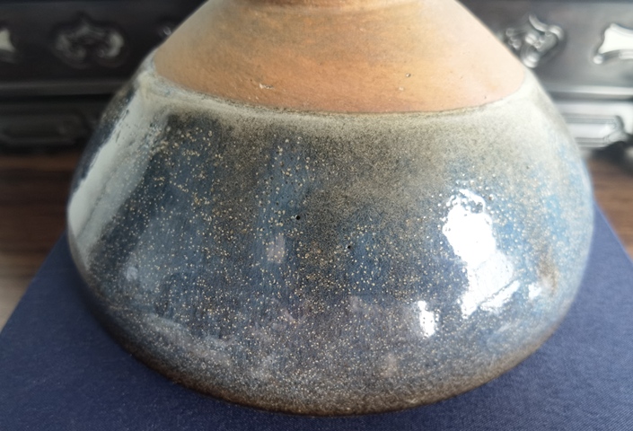 古玩陶瓷鈞窯碗真品鑒賞圖