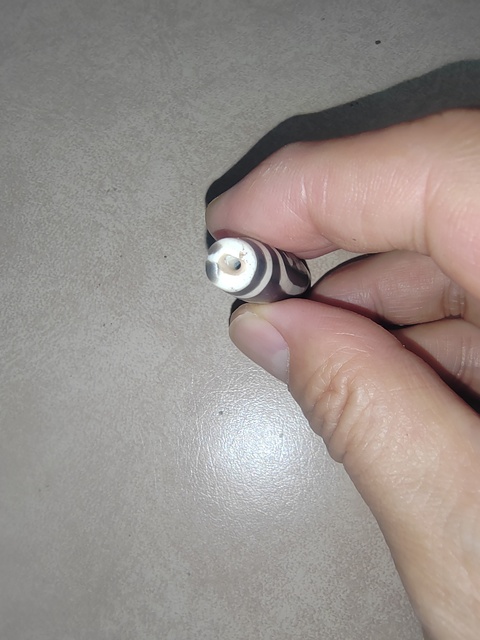 古玩玉器老料器天珠真品鑒賞圖