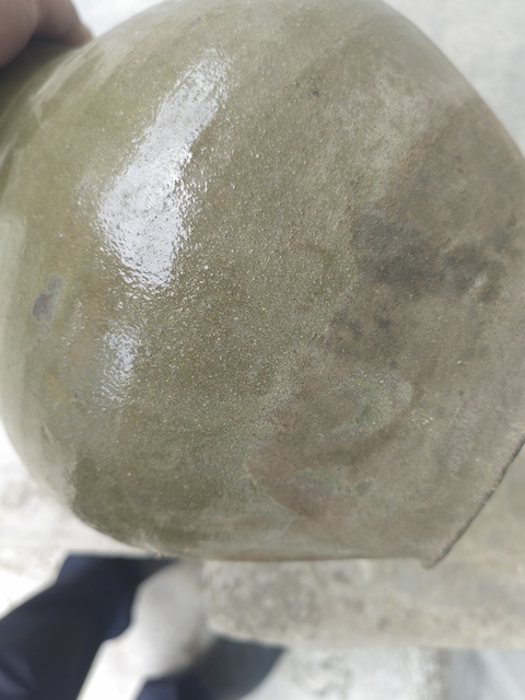 古玩陶瓷青釉罐真品鑒賞圖