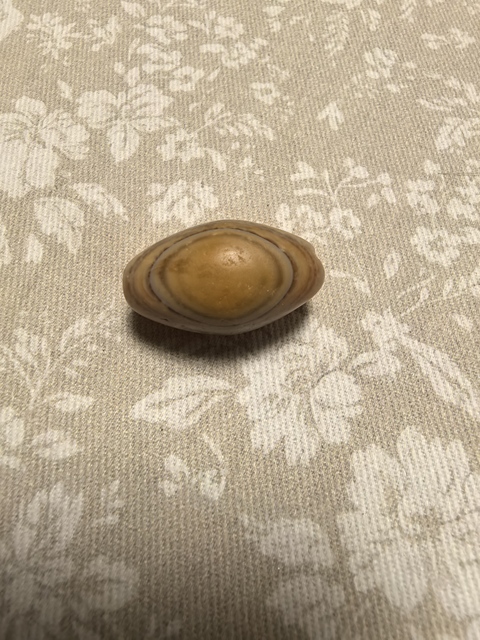 古玩玉器纏絲瑪瑙珠真品鑒賞圖