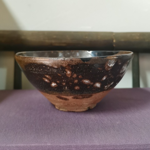古玩陶瓷吉州窯斑點盞真品鑒賞圖