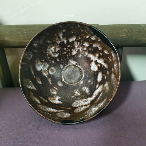 古玩陶瓷吉州窯斑點盞真品鑒賞圖