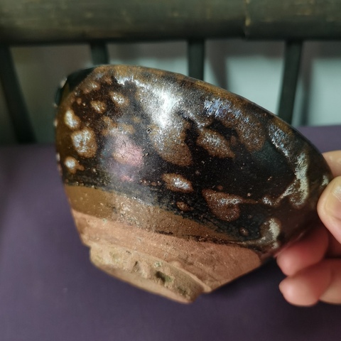 古玩陶瓷吉州窯斑點盞真品鑒賞圖