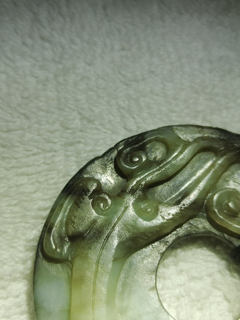古玩玉器玉璧真品鑒賞圖