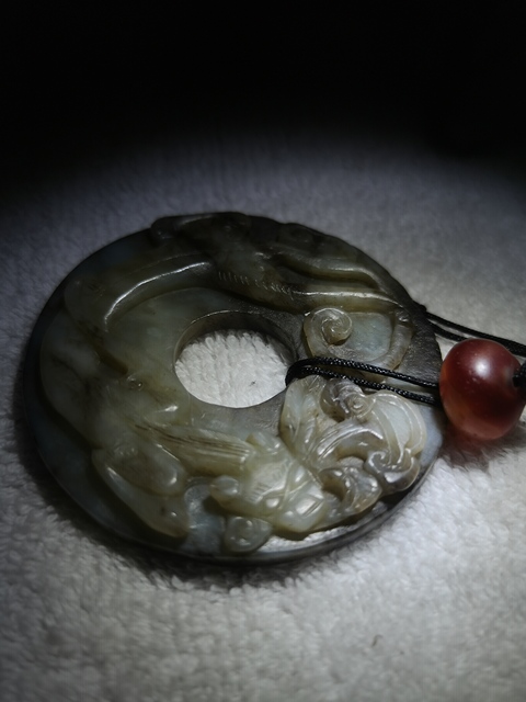 古玩玉器玉璧真品鑒賞圖