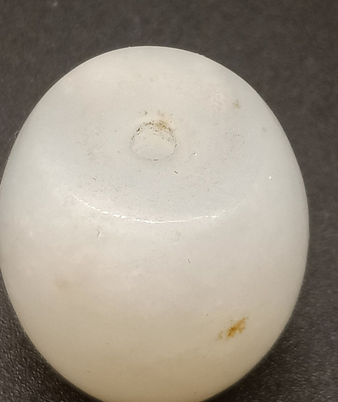 古玩玉器和田玉珠真品鑒賞圖