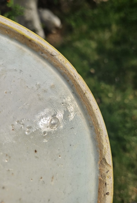 古玩陶瓷花蝶紋粉彩罐真品鑒賞圖