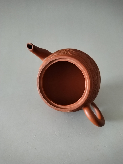 古玩雜項(范志強原礦青水泥)荷花蓮子壺拍賣,當前價格1998元