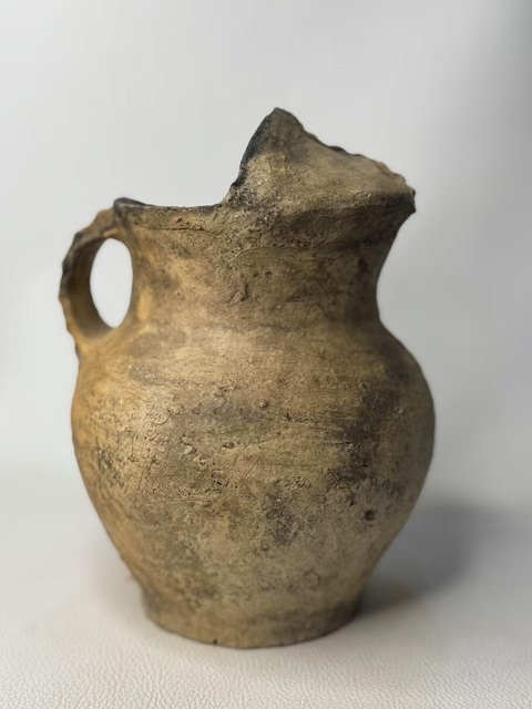 古玩陶瓷齊家· 鵅面陶壺拍賣，當前價格7500元