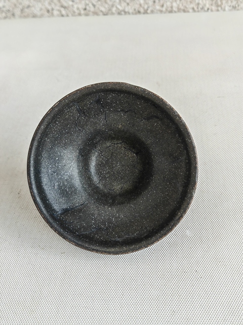 古玩陶瓷建窯系黑釉茶盞拍賣,當(dāng)前價(jià)格850元