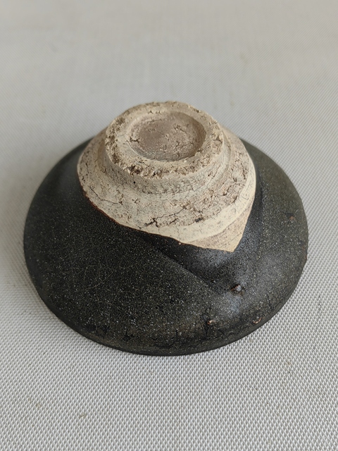 古玩陶瓷建窯系黑釉茶盞拍賣,當(dāng)前價(jià)格850元