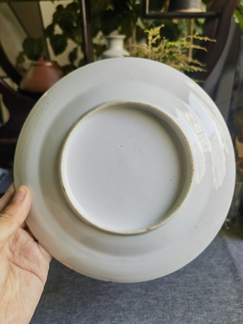 古玩陶瓷清中期青花山水人物紋折腰盤拍賣,當(dāng)前價格0元