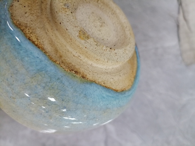 古玩陶瓷元代·鈞窯羅漢缽真品鑒賞圖
