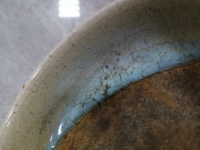古玩陶瓷元代·鈞窯羅漢缽真品鑒賞圖