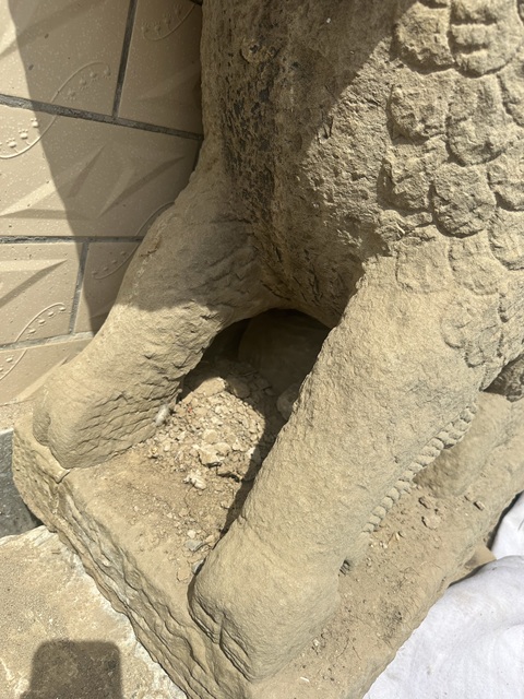 古玩雜項石獸真品鑒賞圖