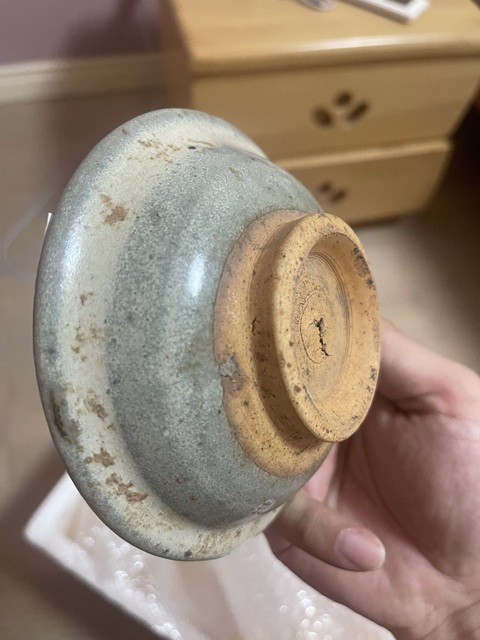 古玩陶瓷鈞瓷盤真品鑒賞圖