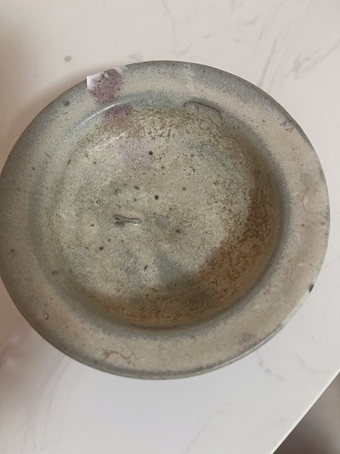 古玩陶瓷鈞瓷盤真品鑒賞圖