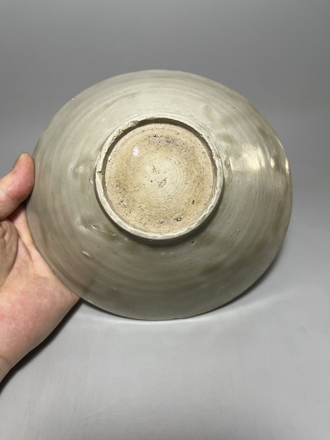 古玩陶瓷宋代·青釉葵口碗真品鑒賞圖