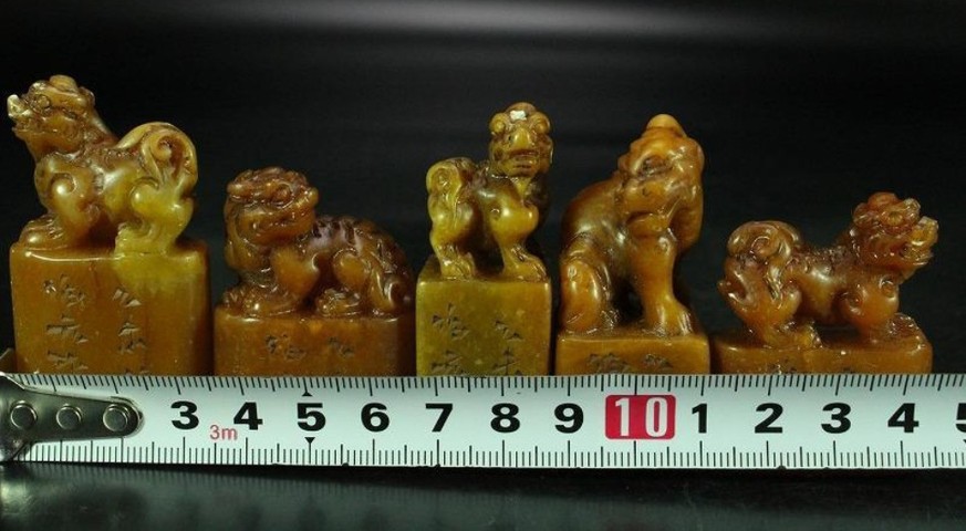 古玩雜項印章真品鑒賞圖