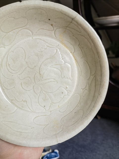 古玩陶瓷【精品】宋代白釉刻花洗拍賣，當前價格0元
