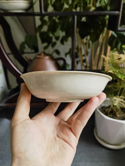 古玩陶瓷【精品】宋代白釉刻花洗拍賣，當前價格0元
