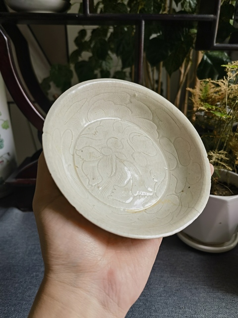 古玩陶瓷【精品】宋代白釉刻花洗拍賣，當前價格0元
