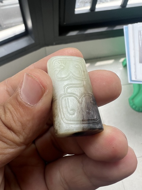古玩玉器提油仿古“玉勒”真品鑒賞圖