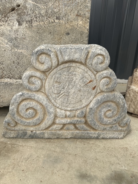 古玩雜項明.漢白玉構(gòu)件拍賣，當(dāng)前價格6500元