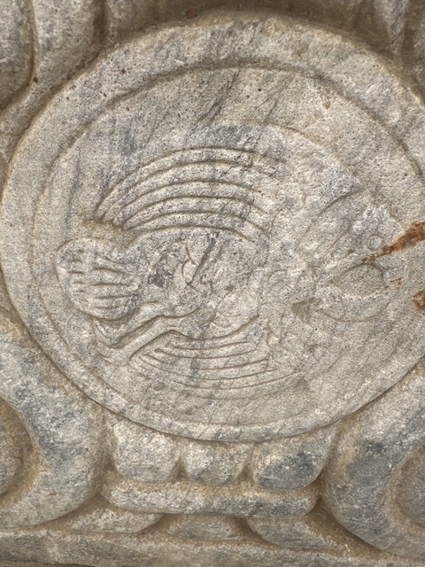 古玩雜項明.漢白玉構(gòu)件拍賣，當(dāng)前價格6500元