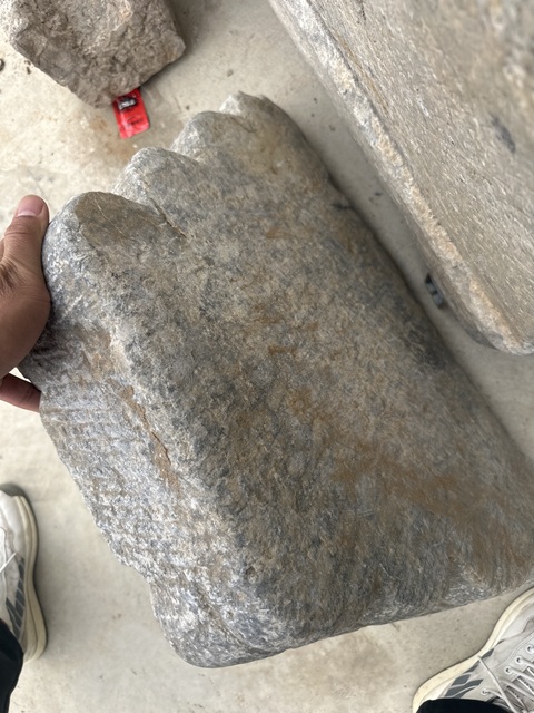 古玩雜項明.漢白玉構(gòu)件拍賣，當(dāng)前價格6500元