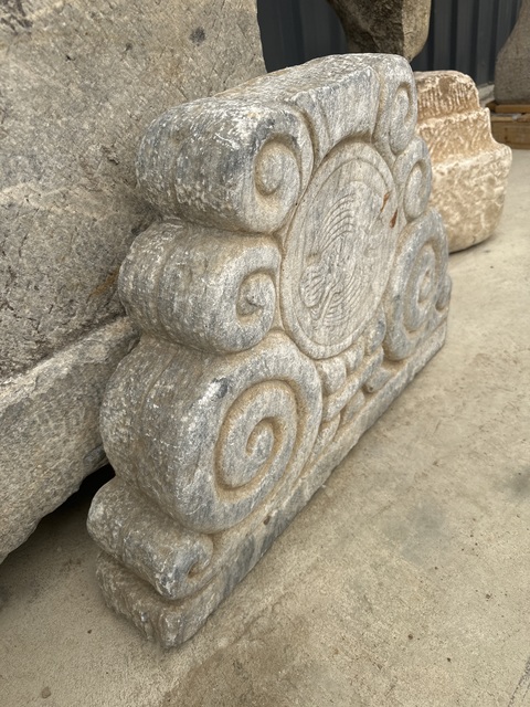 古玩雜項明.漢白玉構(gòu)件拍賣，當(dāng)前價格6500元