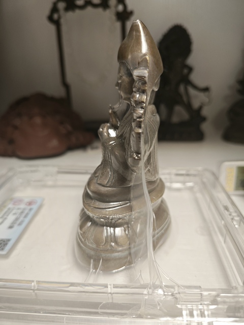 古玩銅器銅宗喀巴拍賣，當前價格3000元