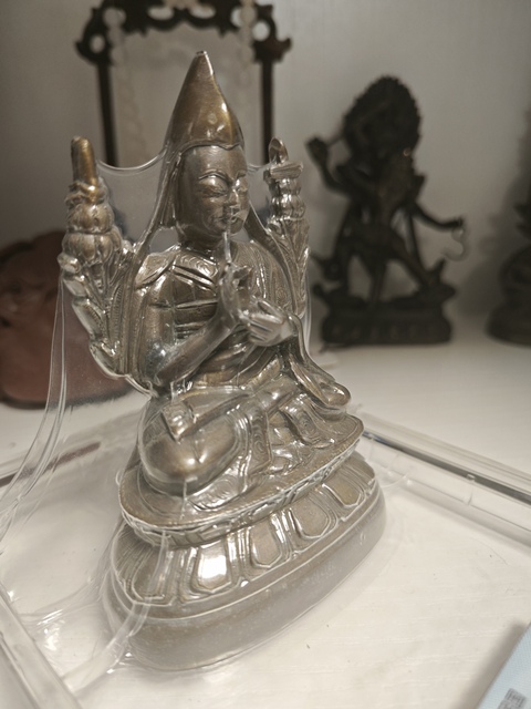 古玩銅器銅宗喀巴拍賣，當前價格3000元