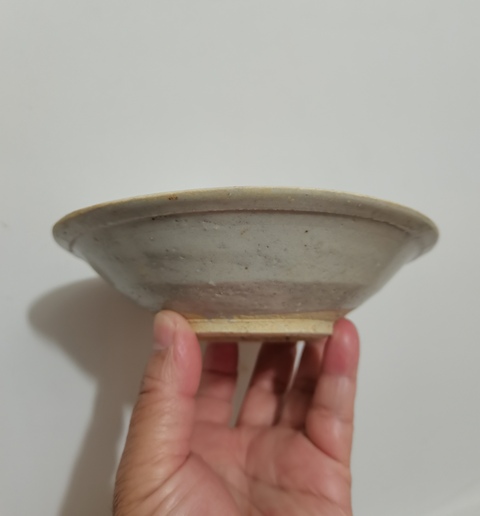古玩陶瓷青白釉撇口碗拍賣，當前價格0元