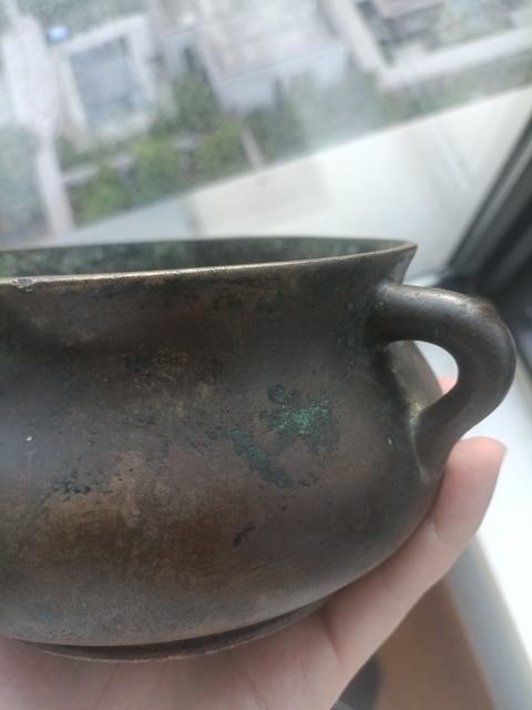 古玩銅器爐子真品鑒賞圖