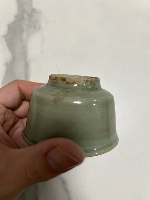 古玩陶瓷元·龍泉青瓷琴爐拍賣，當前價格3900元