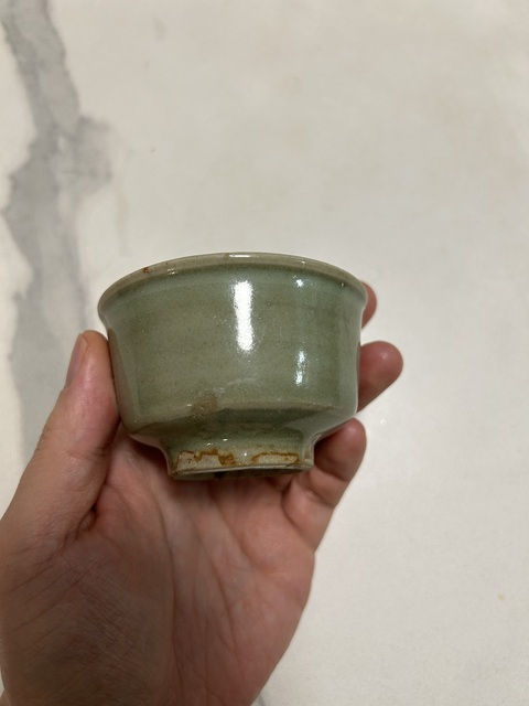 古玩陶瓷元·龍泉青瓷琴爐拍賣，當前價格3900元